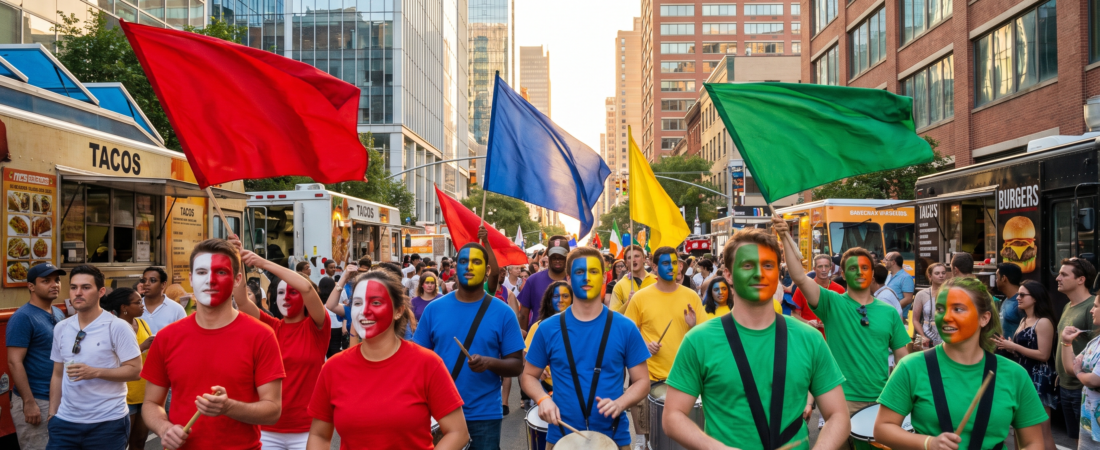 Pick a Team: How I Ended Up With Face Paint for Five Different Countries 1 Pick a Team: How I Ended Up With Face Paint for Five Different Countries
