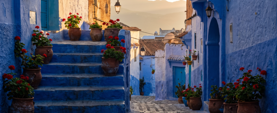 Chefchaouen: The Blue City, and the Wedding That Climbed the Stairs