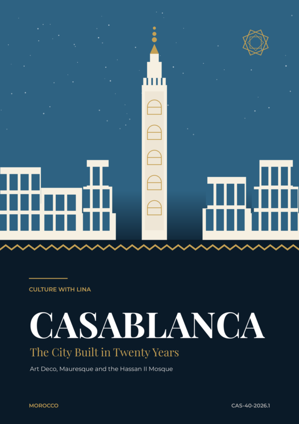 Cover of the Casablanca architecture and culture guide
